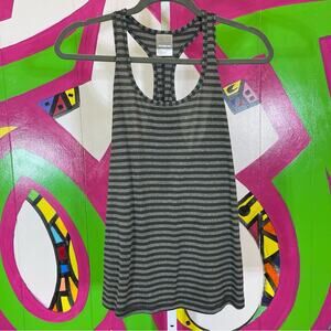 Rainbeau, Striped Racerback Athletic Tank Top. Size Small. Excellent condition!